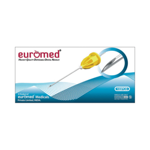 Euromed Dental Needle Ultra Short, 31G x 12mm - EM-7308