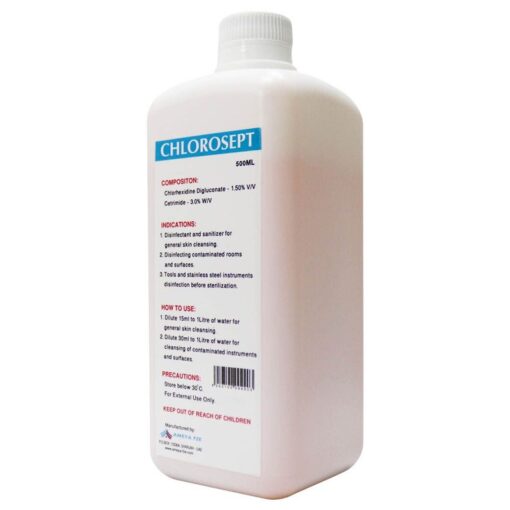 Chlorosept Antiseptic Disinfectant 500ml - EM-8121