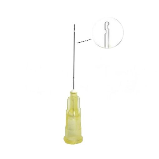 Euromed Disposable Irrigation Needle Yellow 27g, 100pcs/pkt - EM-7030