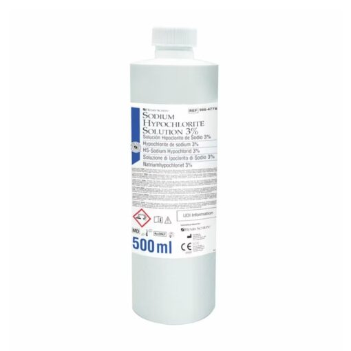 Sodium Hypochlorite 3%, 500ml - EM-8000