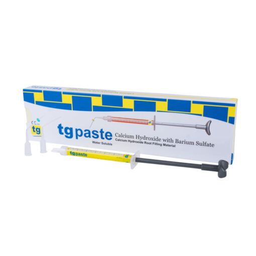 TG - Dental Paste Calcium Hydroxide with Barium Sulphate with 1 Syringe Kit - EM-11674