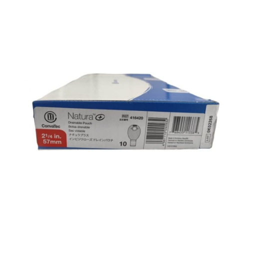 Convatec 416420 Natura Drainable Pouch, 57mm, Box of 10