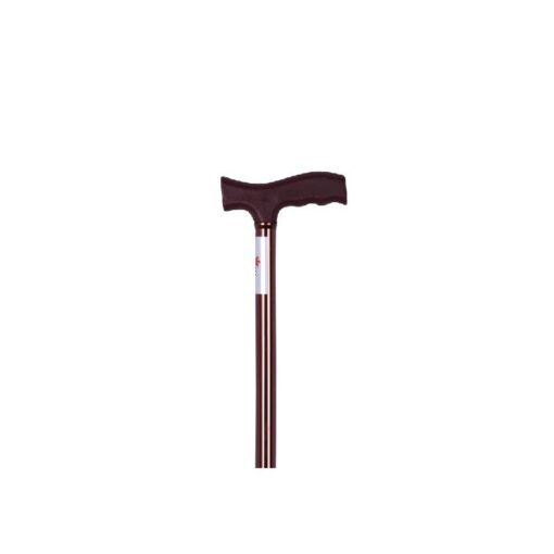3W Healthcare - Adjustable Walking Stick Brown, 89cm - 3WG-910L