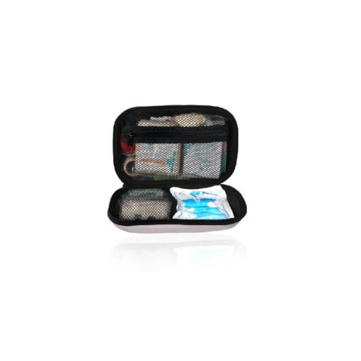 3W Healthcare - First Aid Box Automobile Kit Silver, 22.5 x 15 x 5.5cm - 3WF-094-EVA