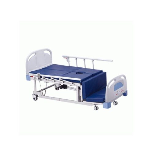 3W Healthcare - Hospital Bed 5 Function Electric with Commode - 3WG-405D-32
