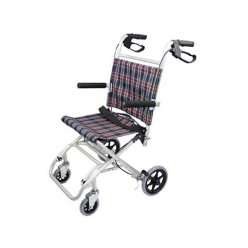 3W Healthcare - Lightweight Aluminum Travel Wheelchair, 380 x 280 x 270mm - 3WG-9001L-36