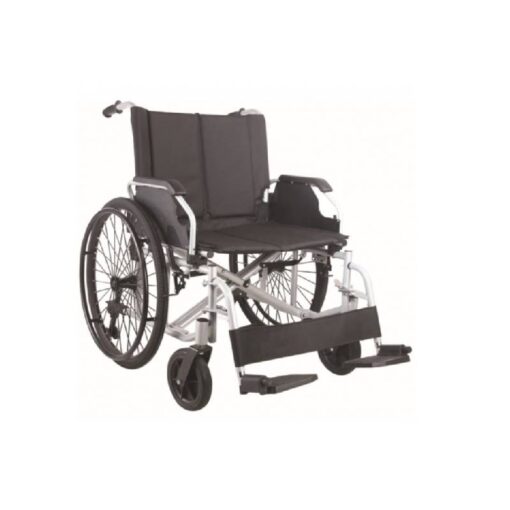 3W Healthcare - Portable Folding Wheelchair, 107 x 80.5 x 97cm - 3WG-956Q-60