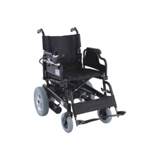3W Healthcare - Stainless Steel Electric Wheelchair, 105 x 38 x 94cm - 3WG-111A-51