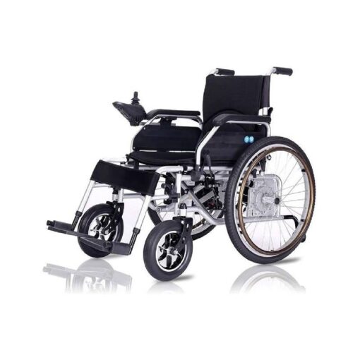 3W Healthcare - Stainless Steel Electric Wheelchair, 118 x 64 x 91cm - 3WG-119Y-43