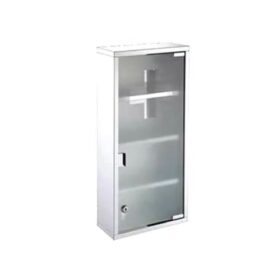Large Stainless Steel First Aid Cabinet by 3W Healthcare