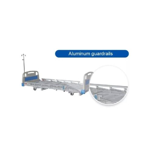 3W Healthcare - Three Function Hospital Bed, 2130x1000x200/600mm - 3WG-305D-A-32-BQ