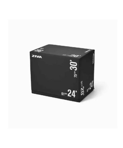 Ziva - Performance Plyo Box, Black/White - ZFT-TRPY-4014