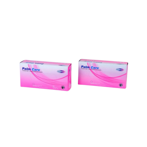 Latex examination gloves powder free Large