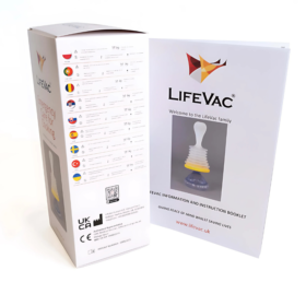 LifeVac Choking Rescue Standard Kit Device - Save Lives Instantly