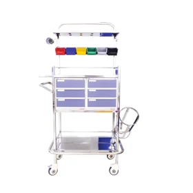 SI Surgical Crash Cart Trolley SIS 2057A - Medical Trade Hub UAE