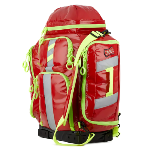 Statpacks - Lightweight BLS ALS Trauma Bag for EMS, Red - G3+ Perfusion