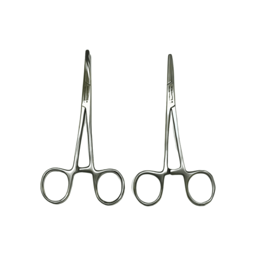 Himmel Tek - Fishing Forceps Straight and Curved Set of 2, 12cm