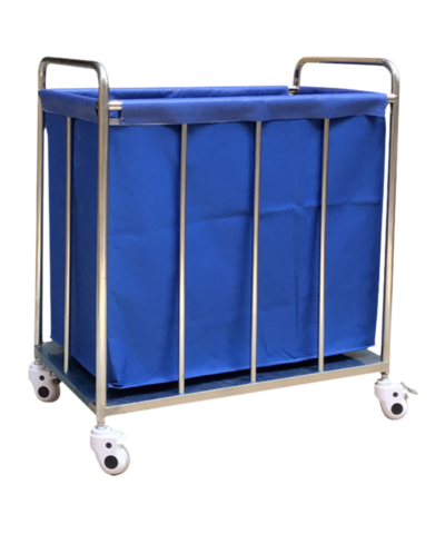 SS 304 Stainless Steel Trolley - Multi-Purpose Utility Cart