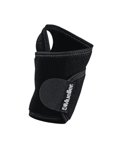 Mueller Wrist Brace - Adjustable Steel Support, Black, One Size
