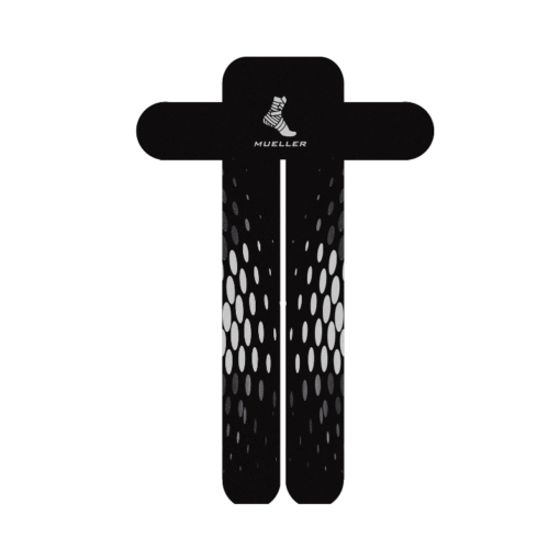 Mueller - Kinesiology Easy Fit Pre-Cut X Pattern Black