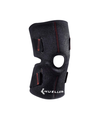 Mueller Adjustable Knee Support - Black (One Size Fits Most)