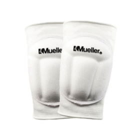 Mueller Standard Volleyball Knee Pads - White, OSFM