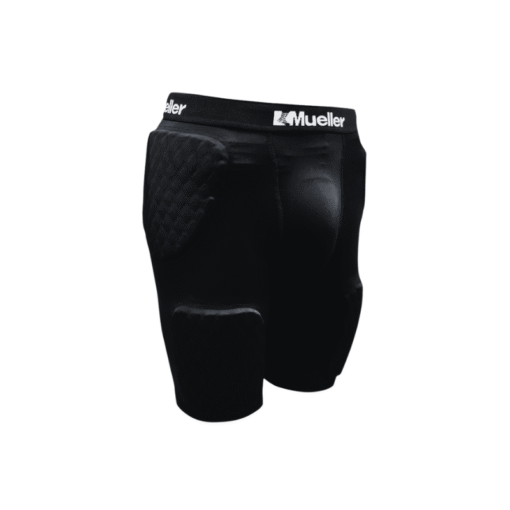 Mueller - Diamond Pad 5-Pad Short ? Black, -50901-SMALL