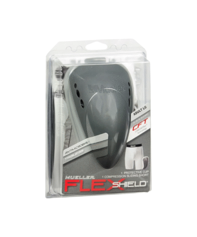Mueller Flex Shield Protective Cup & Compression Sliding Short
