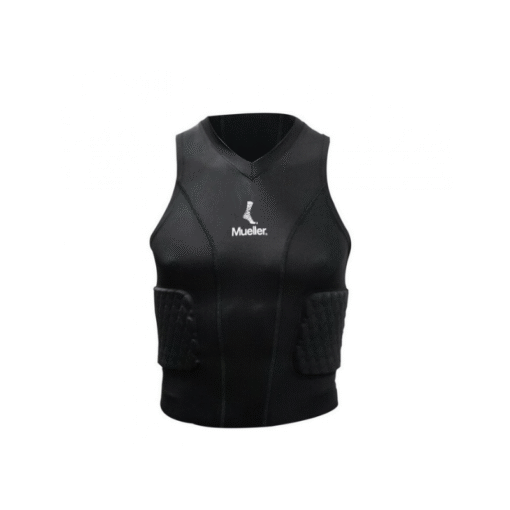 Mueller - Diamond Pad 3 Pad Sleeveless Shirt, Black 60902-MEDIUM