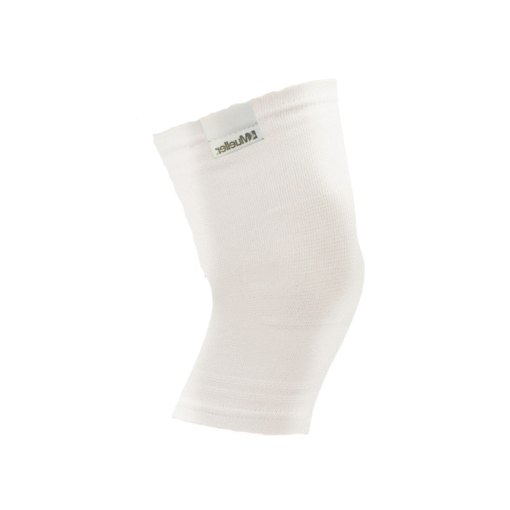 Mueller - Elastic Knee Support, Beige, 6403A-LARGE- White