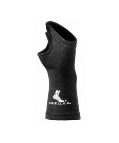 Mueller Elastic Wrist Support (Black, Regular) - Medical Trade Hub UAE