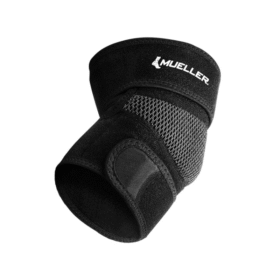 Mueller Elbow Support with Adjustable Straps for Pain Relief