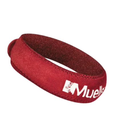 Mueller Jumper's Knee Strap (Red, OSFM) - Patellar Tendon Support