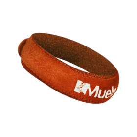 Mueller Jumper's Knee Strap (Orange, OSFM) - Patellar Tendon Support