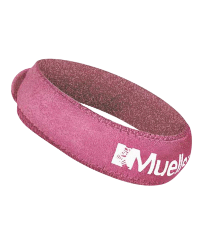 Mueller Jumper's Knee Strap (Pink, OSFM) - Patellar Tendon Support