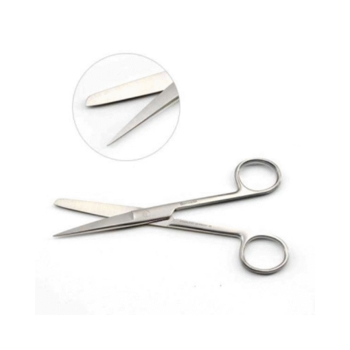 Stainless steel Sharp blunt scissor