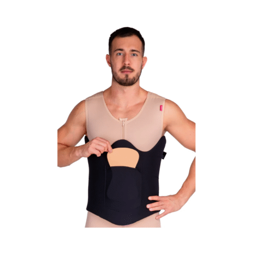 Lipoelastic KPad-4D Foam Compression Post-Surgical Abdominal Pad