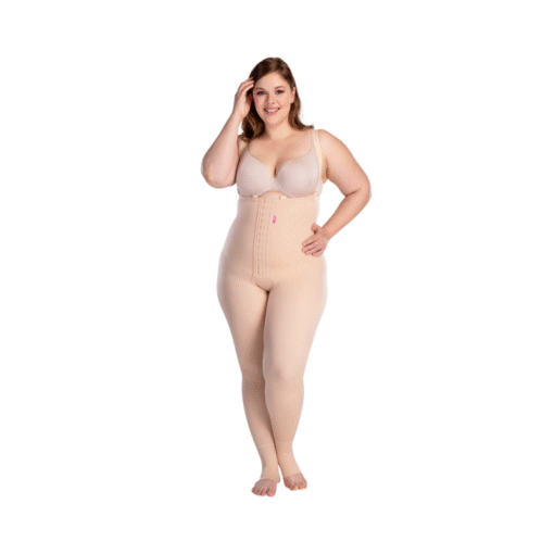 Lipoelastic VBfLg Variant Graduated Compression Post-Surgical Lower Body and Foot Leggings
