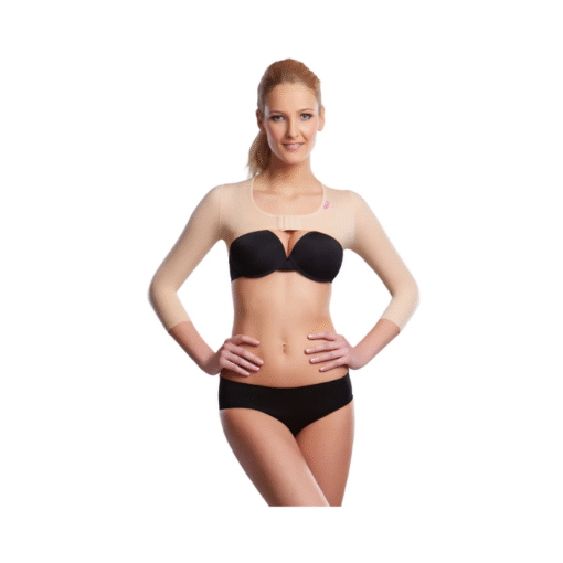 Lipoelastic AP Variant Padded Compression Post-Surgical Arm and Upper Back Sleeve