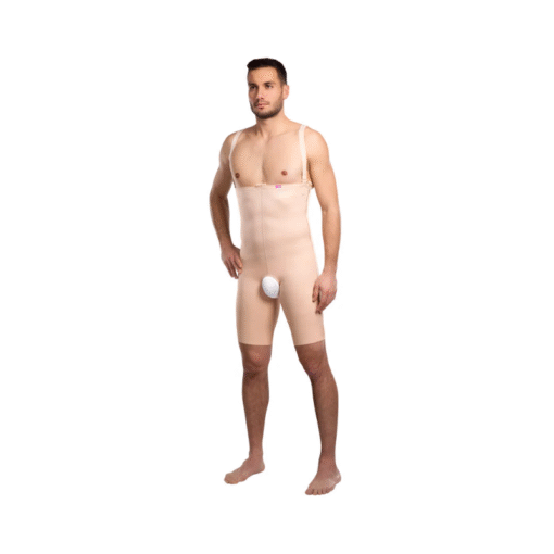 Lipoelastic VFm Comfort Compression Post-Surgical Male Abdominal and Thigh Shorts