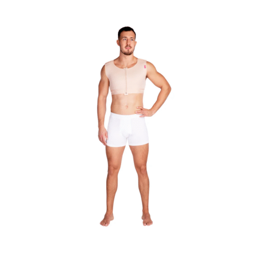 Lipoelastic MTmS Comfort Compression Post-Surgical Male Chest Vest