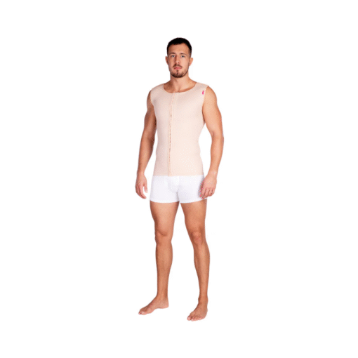 Lipoelastic MTm Comfort Compression Post-Surgical Male Chest and Abdominal Vest