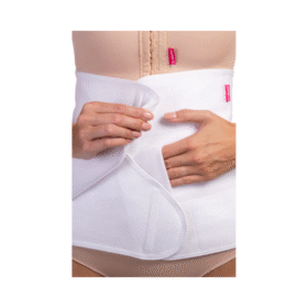 Lipoelastic KP Soft 28 cm Cotton Abdominal Binder for Post-Surgical Recovery