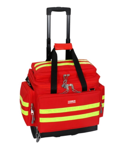 Emergency Response Bag - Wheeled Trolley with Medical Kit