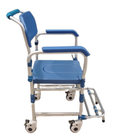 4-in-1 Wheeled Shower Chair for Elderly & Disabled | Medical Trade Hub UAE