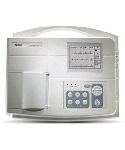 AVEUS AV-ECG-3 Portable 3-Channel ECG Machine