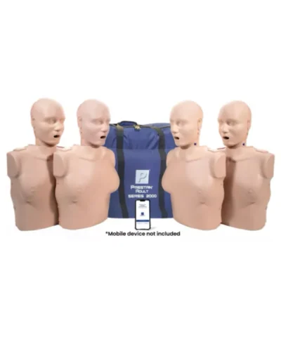 PRESTAN Professional Adult Female CPR Manikin 4-Pack | Medium Skin