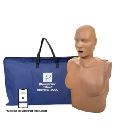 PRESTAN Professional Adult Female CPR Manikin, Dark Skin