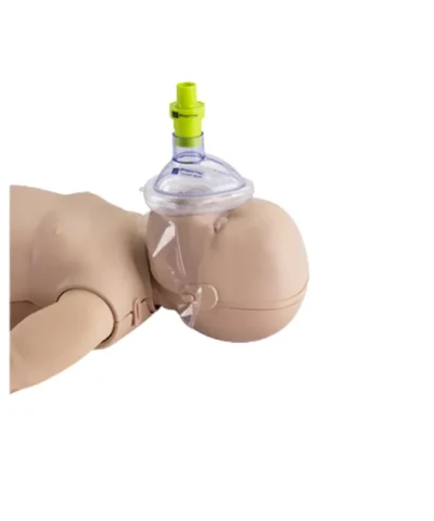 PRESTAN Infant CPR Training Face Masks with Adapters, 10-Pack