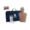 PRESTAN Professional Adult Jaw Thrust Manikin with CPR Feedback, Dark Skin